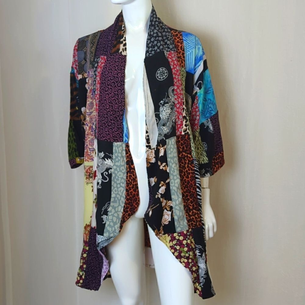 Boho Kimono Heavy Patchwork One Size